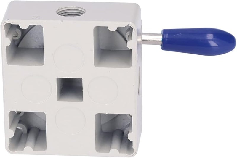 4HV410 20 4 طريقة رافعة دوارة يدوية هوائية صمام تحكم تدفق هوائي مفتاح تحكم آلات صناعية - Image 3