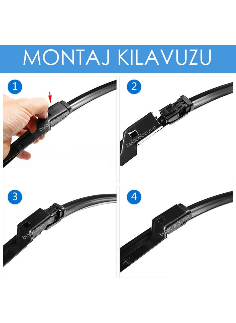 SENTINEL - Opel Crossland x Banana Wiper Set (2017-2020) - Image 1