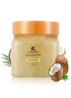 AMYTIS GARDEN Sugar and Shea Scrub with Lemon and Coconut  - Image 1