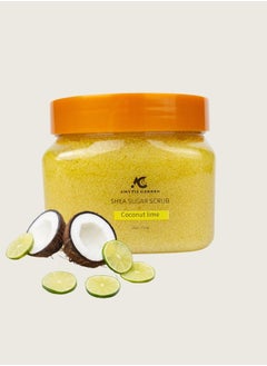 AMYTIS GARDEN Sugar and Shea Scrub with Lemon and Coconut  - Image 2