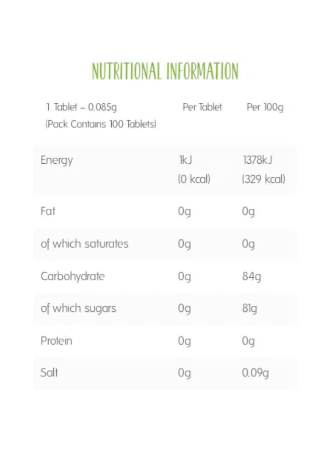 Canderel Green Stevia 100 Tablets - Image 3