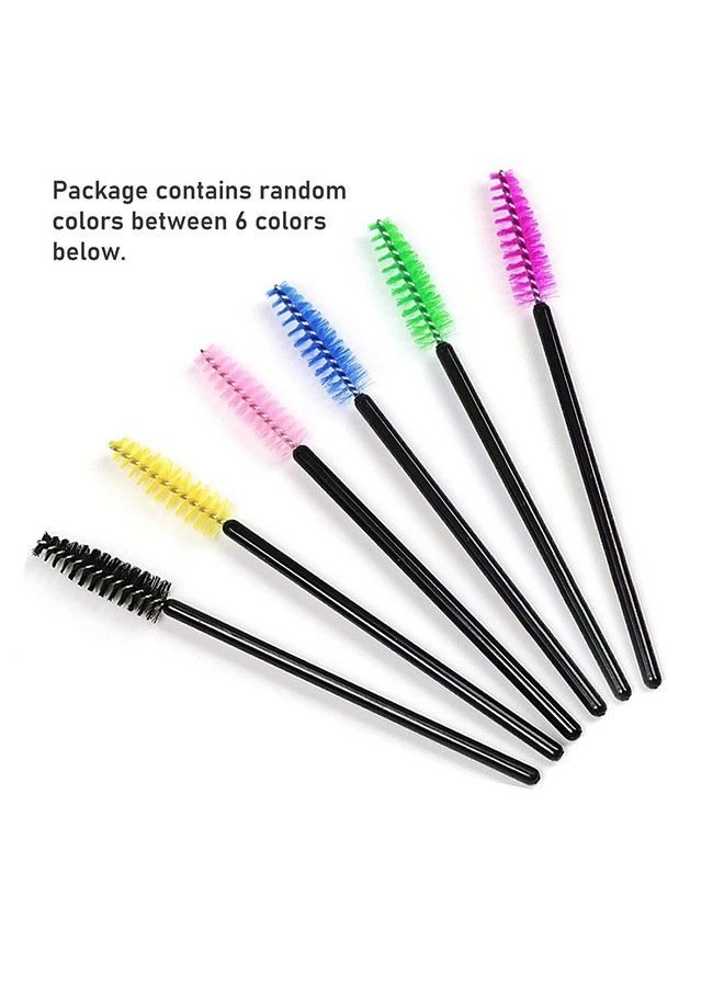 COSLUXE Disposable Mascara Brushes Eyelash Brushes Mascara Wands Applicator Eyelash Extensions Makeup Tools Eyebrow Brush (Pack Of 30) - Image 3