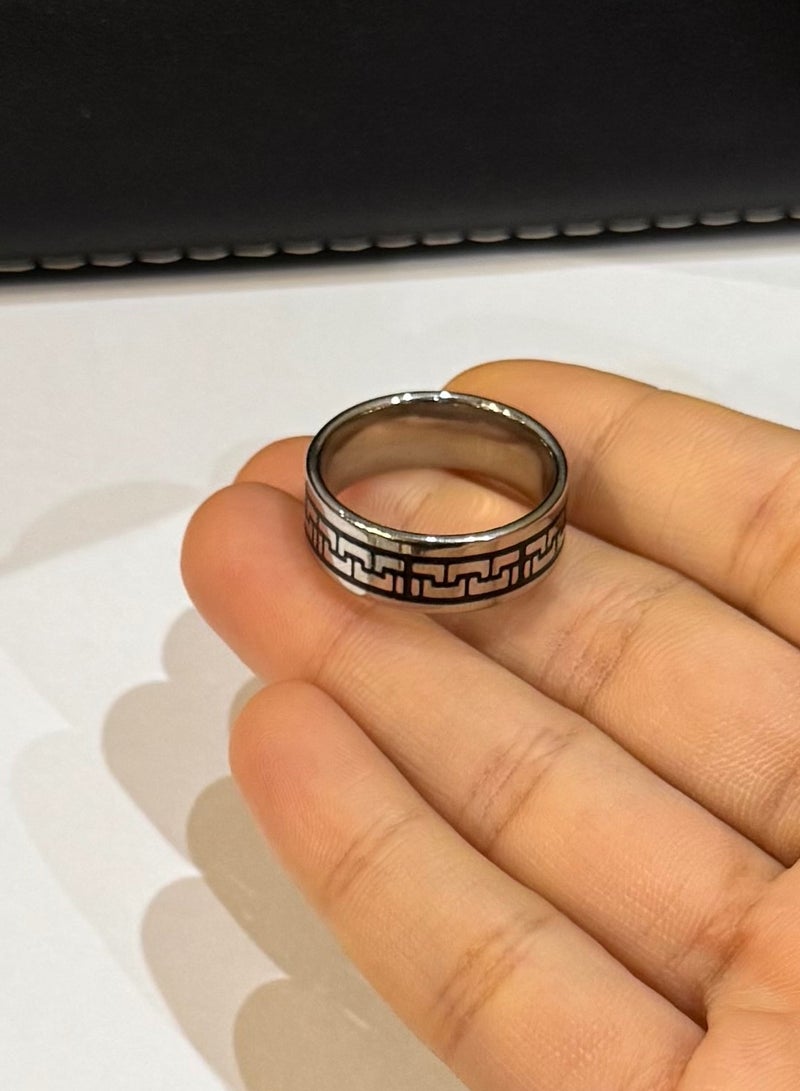 جوليري إيفريداي خاتم رجالي مصنوع من التيتانيوم ستيل المقاوم للصدأ مقاس 9 - Image 2