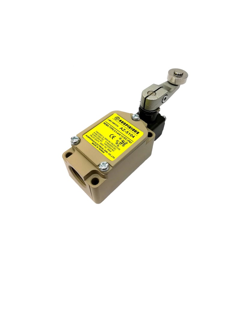 Auspicious Limit Switch Roller Lever 10A Snap Action 1NO + 1 NC AZ-5104 - Image 3