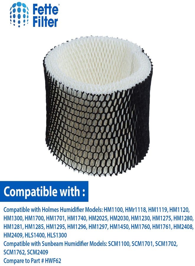 Fette Filter - 6 Pack Humidifier Filter Compatible with Holmes HWF62 & HWF62CS, Filter A. Replaces HWF62 HWF62CS HWF62D SF212 HWF62PDQ-U, Fits Models SCM1100, SCM1701, SCM1702, SCM1762. - Image 4