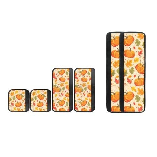 Mintulipy Pumpkins Printed Refrigerator Door Handle Covers Keep Appliance Clean for Fridge Microwave Stove Dishwasher Set of 6 - Image 3