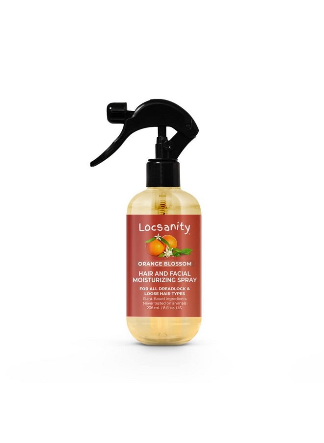 Locsanity Pure Orange Blossom Hair And Facial Daily Moisturizing And Refreshing Spray Dreadlock Sisterlocks Microlocks Locs Fine Mist (8Oz)  - Image 1