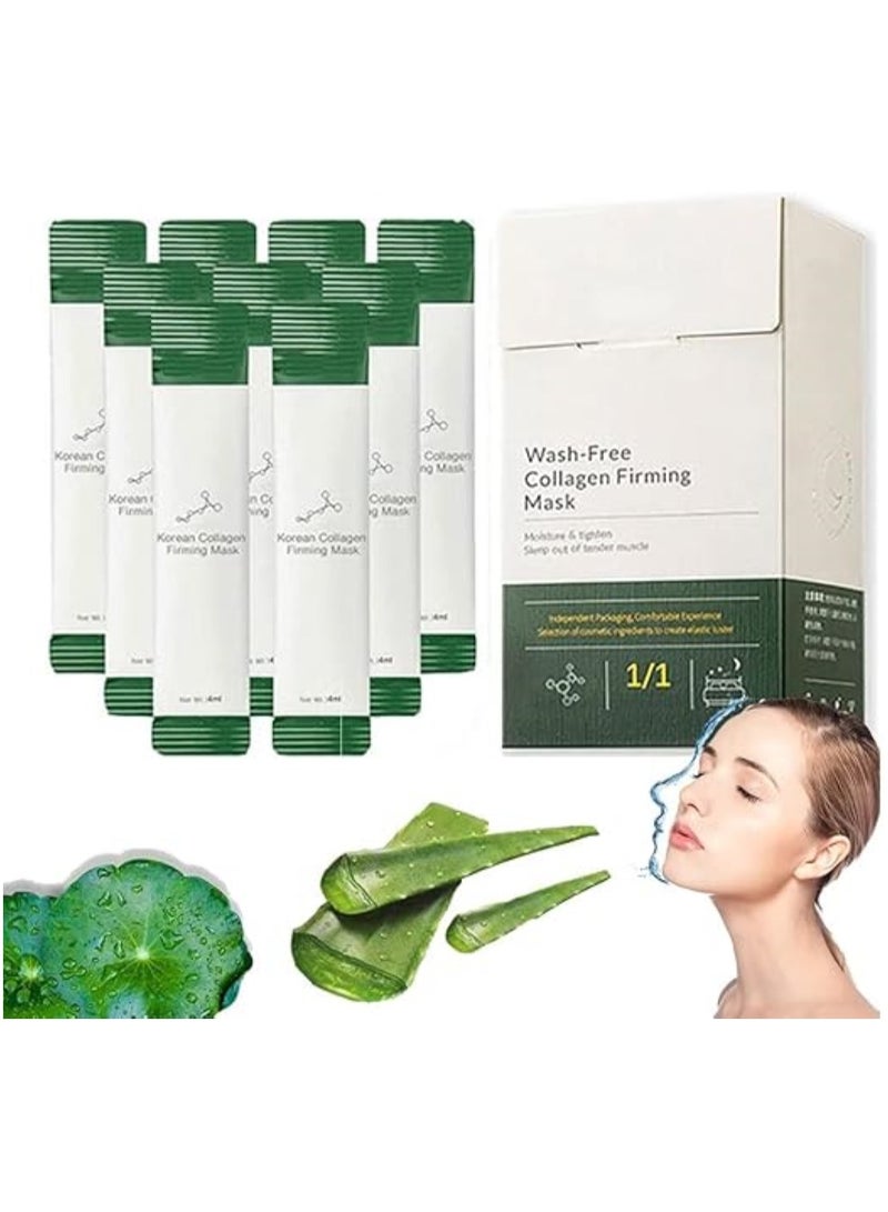 YANJIAYI Wash-free Collagen Firming Korean Facial Mask (20pc Pack) - Image 4