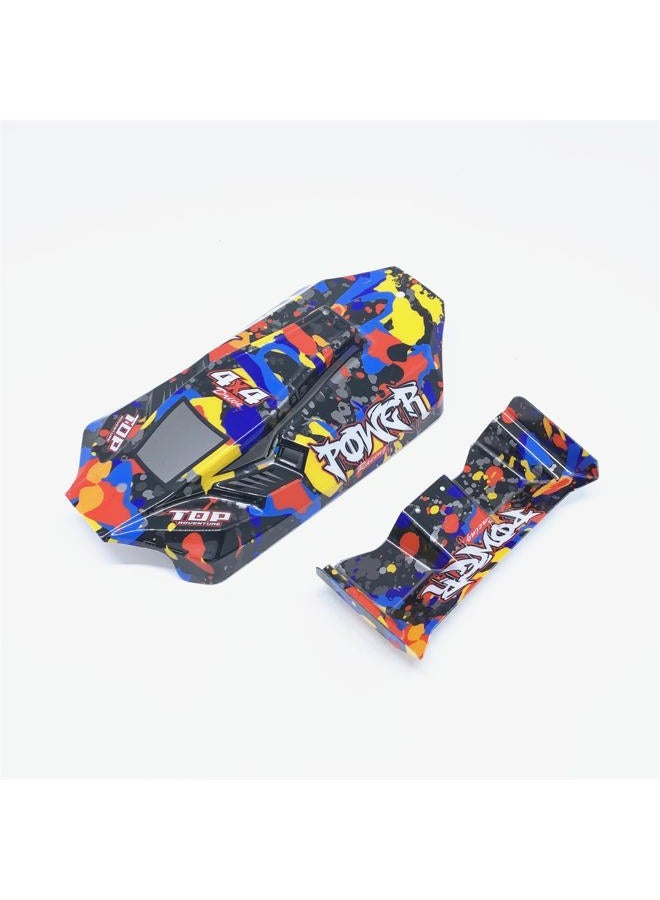 KingVal Replacement RC Car Shell Cover RC Spare Parts Compatible with WLtoys 124007 RC Car - Image 2