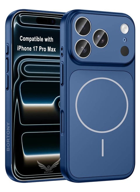 iPhone 17 Pro Max Magsafe Case Ultra Thin Mate Cover for iPhone 17 Pro Max Camera Protection Slim Design Hard Phone Case for iPhone 17 Pro Max 6.9 inch