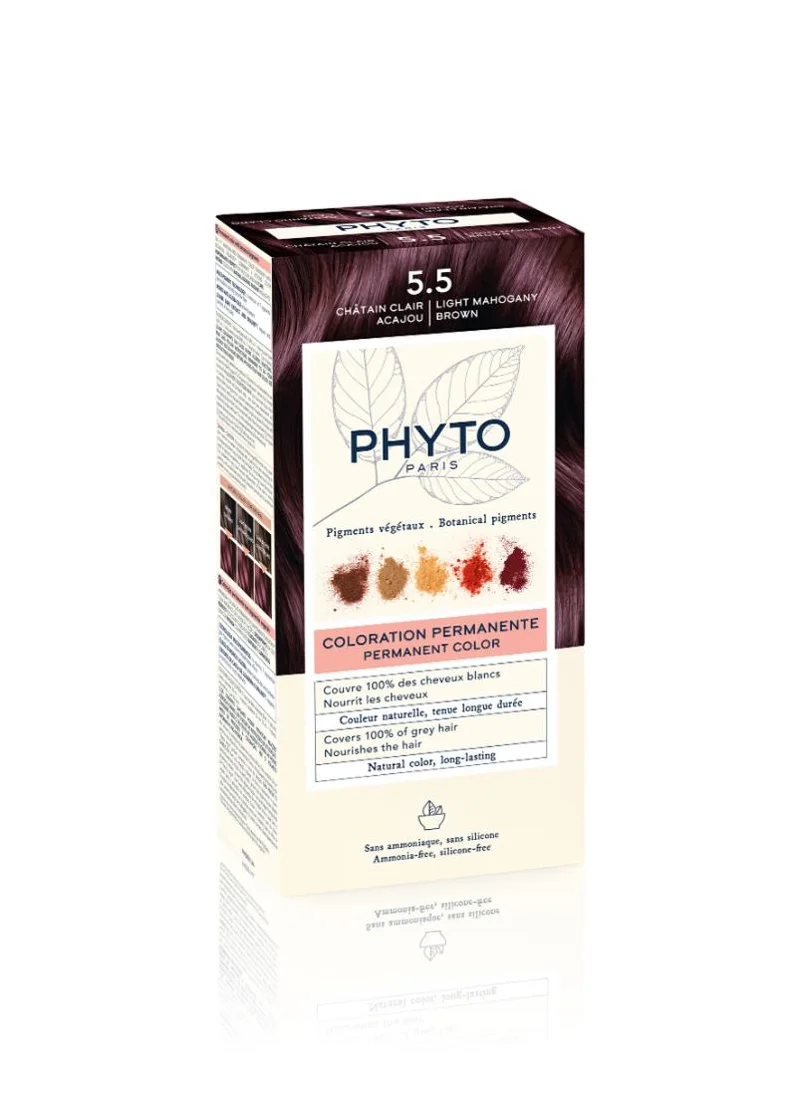 Phyto Phytocolor 5.5 light mahogany brown