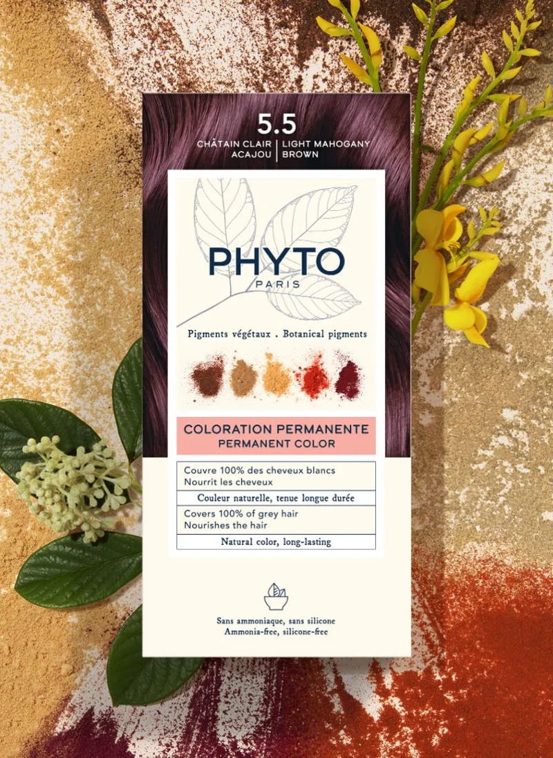 Phyto Phytocolor 5.5 light mahogany brown