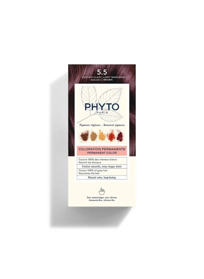 Phyto Phytocolor 5.5 light mahogany brown