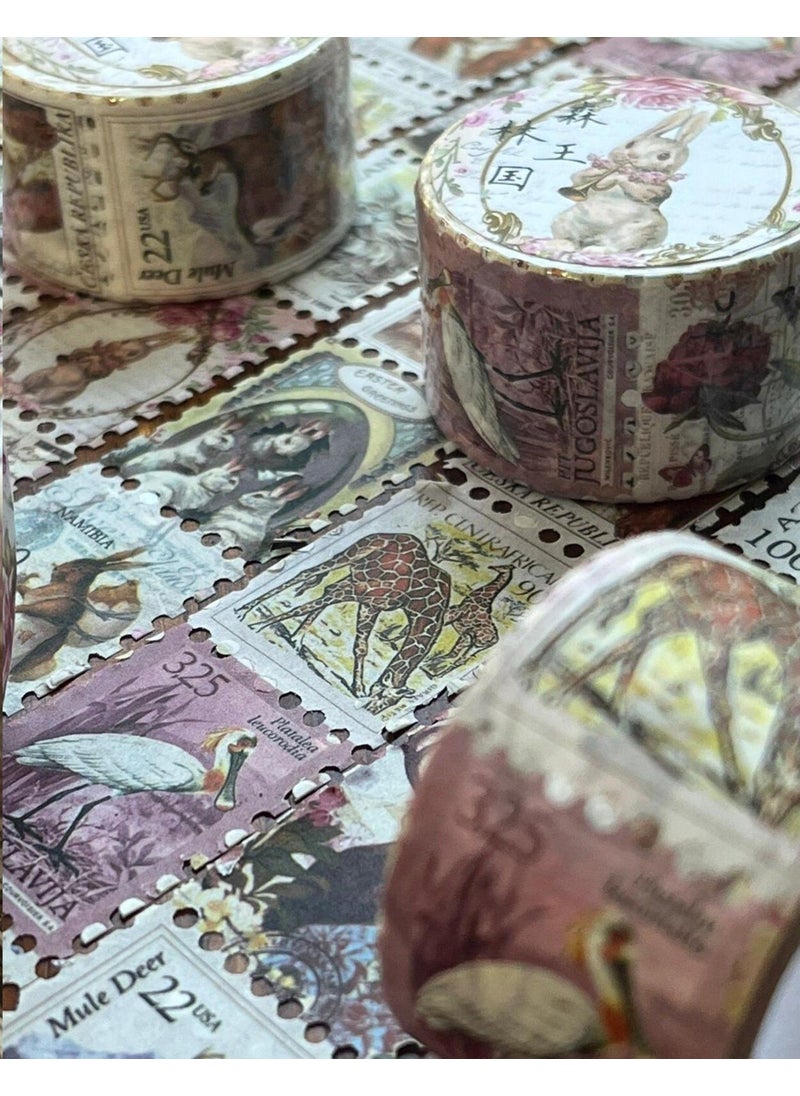 Kağıt Gemi Dükkan Paper Ship Shop Perfume Patterned Single Sticker Stamp Washi Tape / Sticker / Decal / Bullet Journal / Notebook Decoration  - Image 4