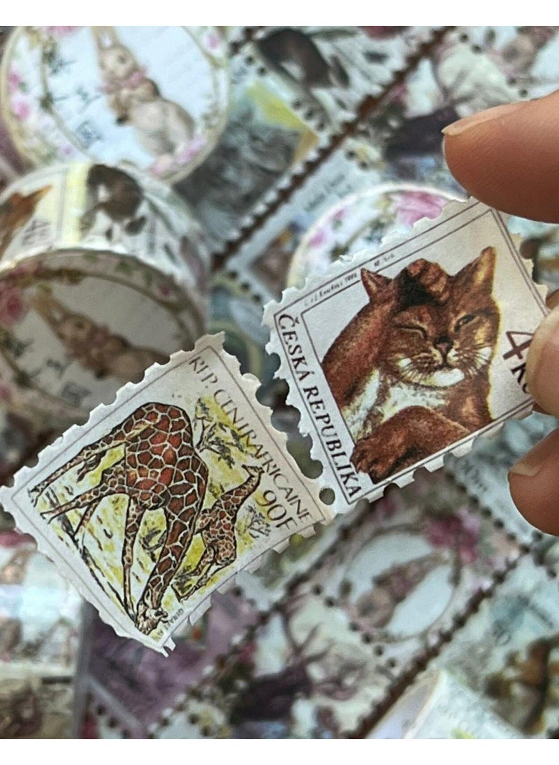 Kağıt Gemi Dükkan Paper Ship Shop Perfume Patterned Single Sticker Stamp Washi Tape / Sticker / Decal / Bullet Journal / Notebook Decoration  - Image 3