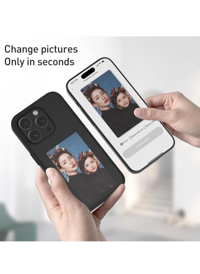 General - iPhone 16ProMax/16Pro/16Plus/16 original e-ink cartridge, Snapframe E-Ink phone case, NFC smart transfer photos, customize your phone at any time - Image 1