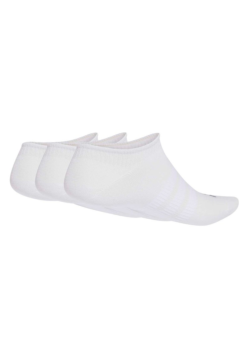 Adidas Thin&Light Sportswear No Show Socks 3 Pair Pack - Image 2