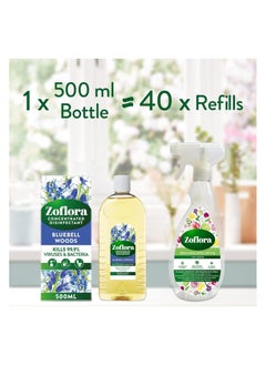 Zoflora Multi-Purpose Concentrated Disinfectant Bluebell Woods  - Image 3