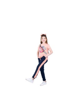 Girls' pajamas of two pieces