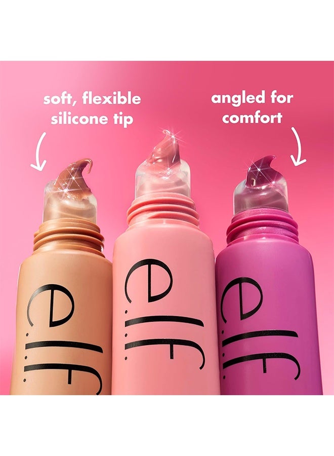 إلف Glow Reviver ذوبان بلسم الشفاه، صيغة ملونة، مع زبدة الشي وحمض الهيالورونيك، نباتية وخالية من القسوة، الكرز البري - Image 4