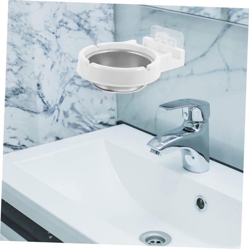 White Wall Mounted Indoor Ashtray For Smoking Home Decoration Ash Bin - Image 5
