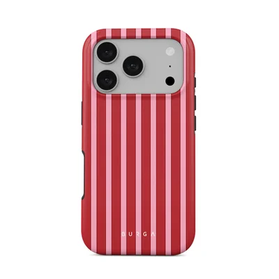 BURGA Burga iPhone 17 Pro Max Strawberry Jam Premium Case Compatible with Hybrid Dual-Layer Hard Shell + Silicone Protection - Scratch-Resistant Shockproof Mobile Cover