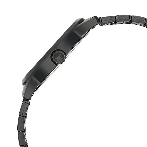 Fastrack Exuberant Quartz Analog with Day & Date Black Dial Black Stainless Steel Strap Watch for Guys - NT3279NM01 - Image 5