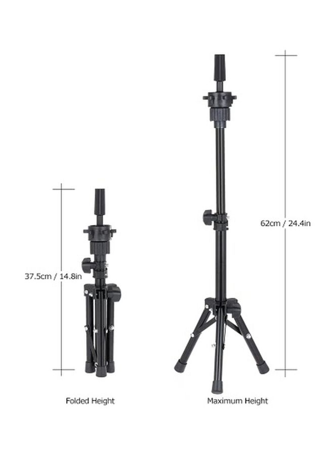 NIBEMINENT Adjustable Hairdressing Tripod Black  - Image 2