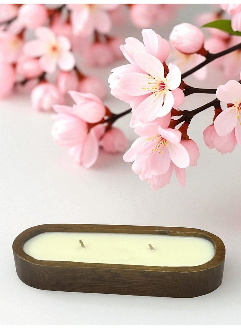 ANUM BY MUNA Luxury Scented Candle " Elegance Wood " Aged Vanilla - Image 2