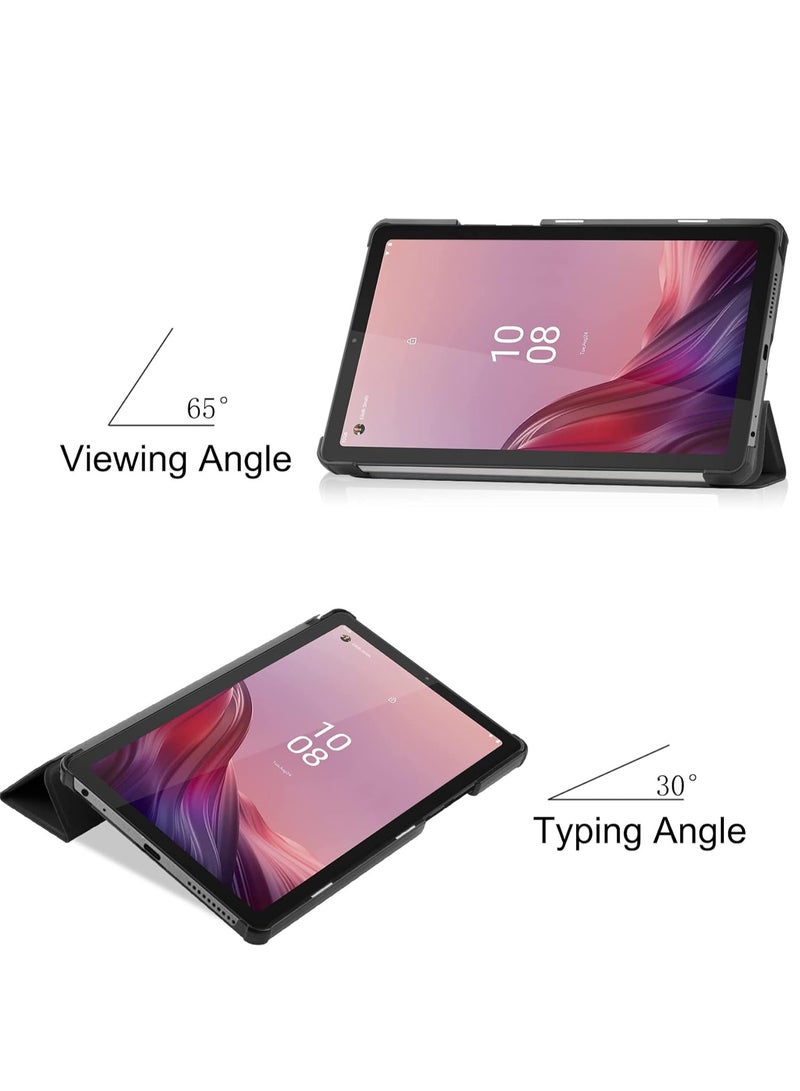VKL Case Compatible For Lenovo Tab M9 (TB-310FU), Multi-Angle Viewing Tri-Fold Case Ultra Slim Lightweight Stand Cover for Tab M9 (TB-310FU) 9 Inch 2023 Release (black) - Image 2