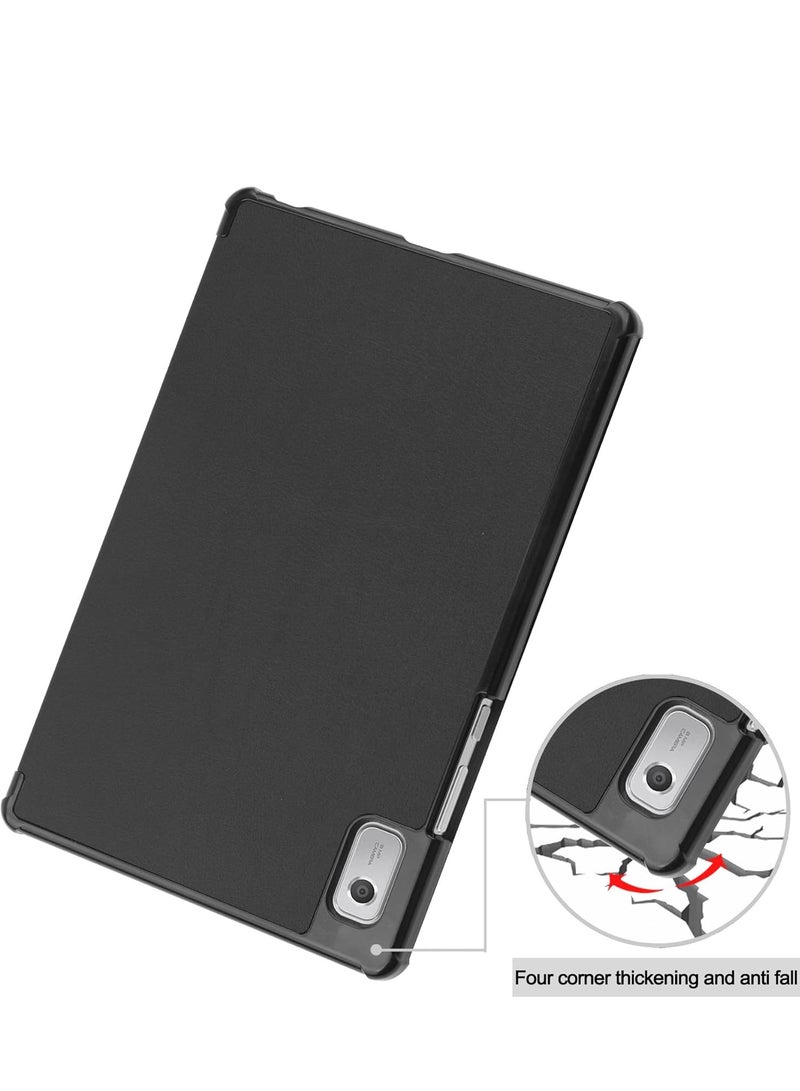 VKL Case Compatible For Lenovo Tab M9 (TB-310FU), Multi-Angle Viewing Tri-Fold Case Ultra Slim Lightweight Stand Cover for Tab M9 (TB-310FU) 9 Inch 2023 Release (black) - Image 5