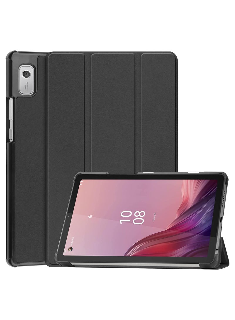 VKL Case Compatible For Lenovo Tab M9 (TB-310FU), Multi-Angle Viewing Tri-Fold Case Ultra Slim Lightweight Stand Cover for Tab M9 (TB-310FU) 9 Inch 2023 Release (black) - Image 1