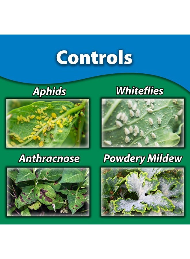 Monterey 70% Neem Oil - Organic Gardening Fungicide, Insecticide, Miticide - Kills Eggs, Larvae, and Adult Insects - 1 Pint - Apply Using a Sprayer - Image 3
