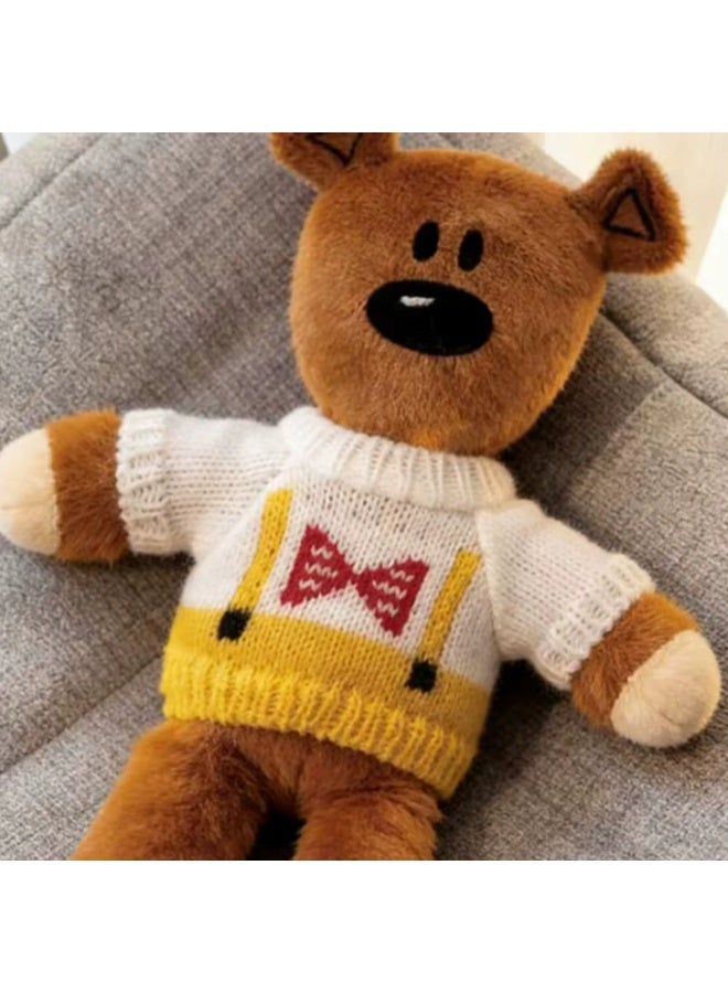 Mr Bean Teddy Bear Plush Toy, Soft Cuddly Stuffed Animal, Classic TV Show Collectible, Perfect Gift for Kids & Fans, 30cm