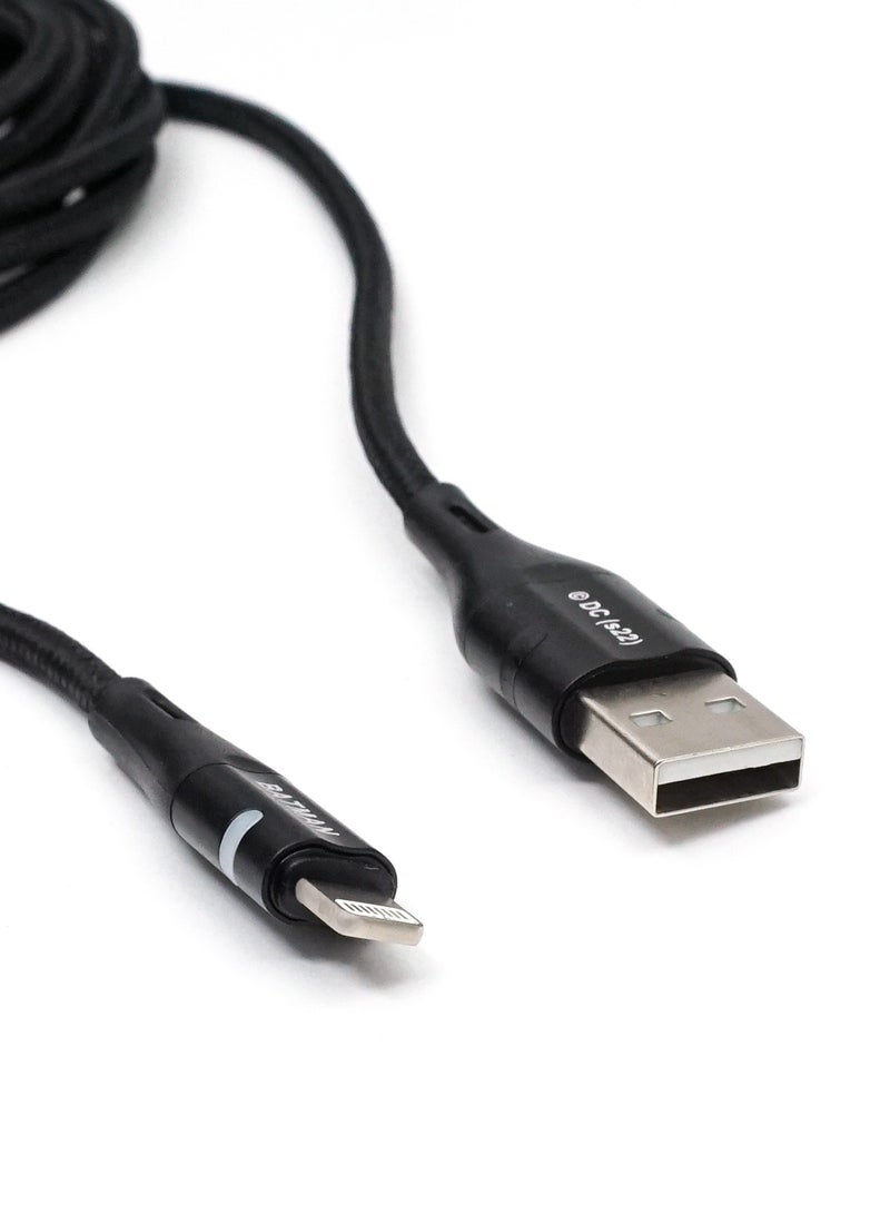 Batman 2 Meter Lightning Quick Charging Cable - Image 3