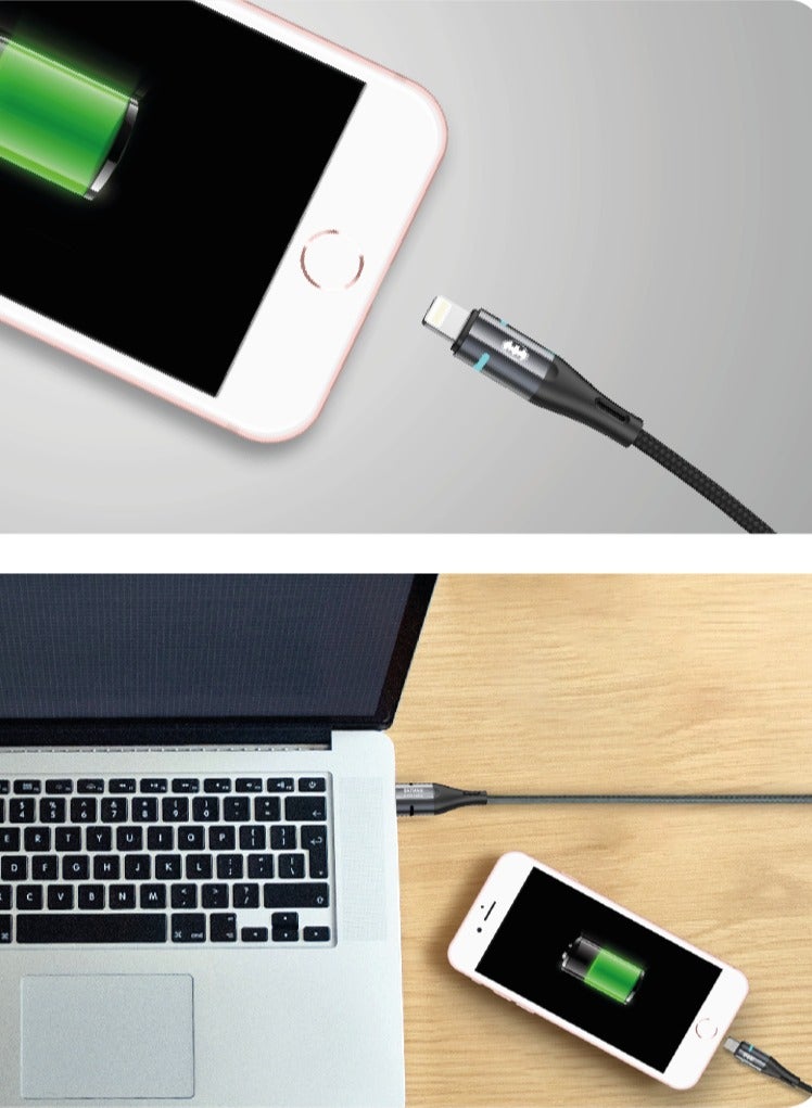 Batman 2 Meter Lightning Quick Charging Cable - Image 4