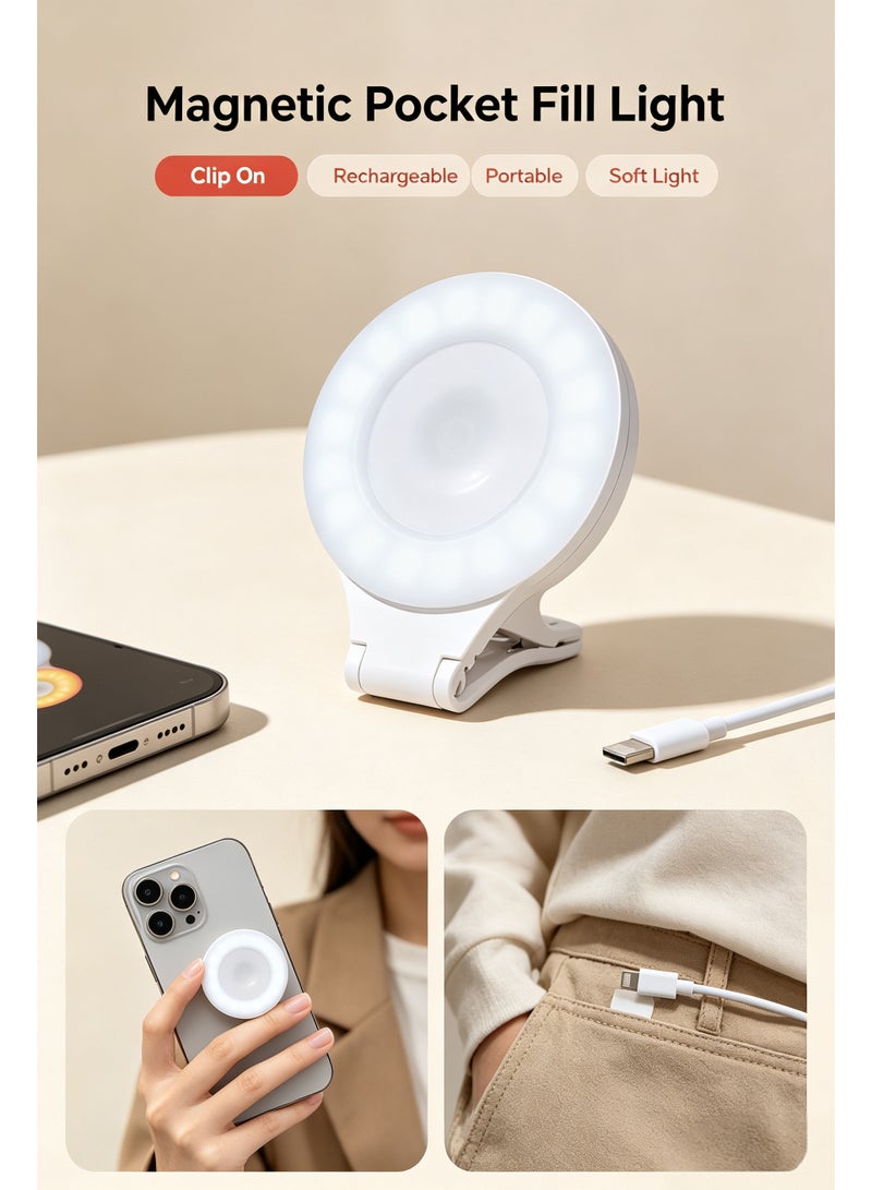 CX-09 Magnetic Pocket Selfie Fill Light - Image 1