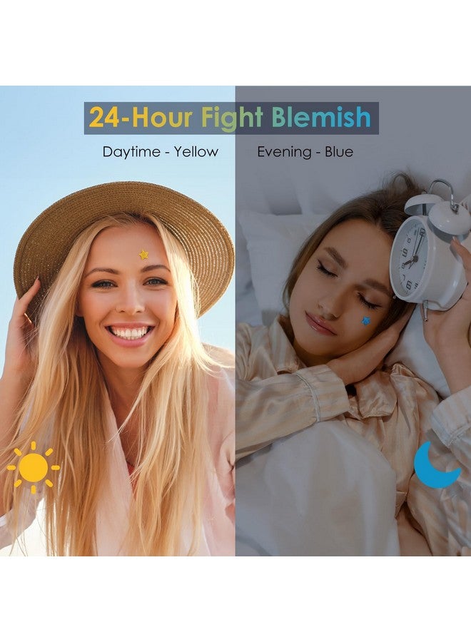 أوسلكا رقعة علاج البثور من Shining Star - رقعة مائية لتغطية البثور والبقع، رقعة علاج البثور لطيفة، ملصقات موضعية للوجه والبشرة (180 قطعة) - Image 4