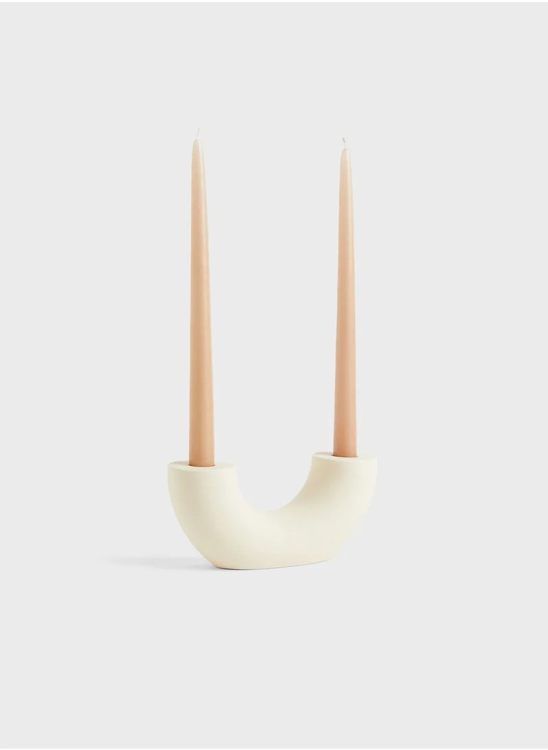 H&M Ceramic Candlestick