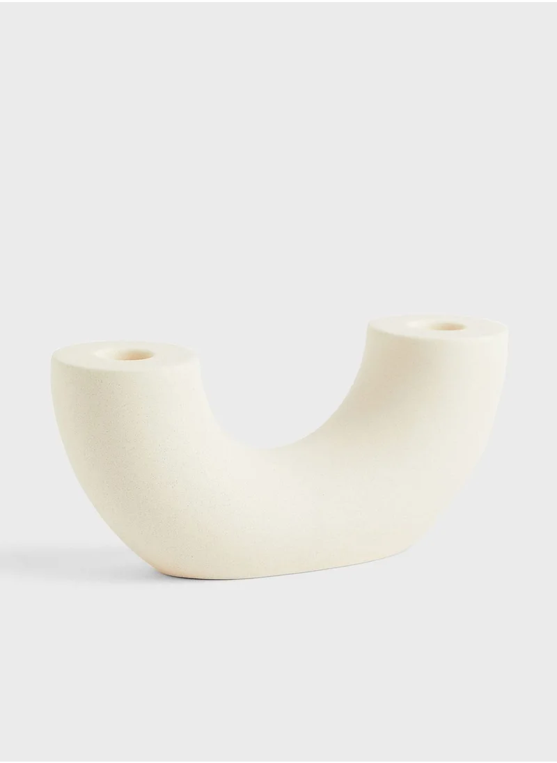 H&M Ceramic Candlestick