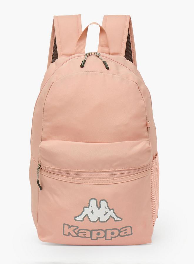 Kappa Logo Print 3-Piece School Backpack Set For Kids 8-13 Years With Pencil Pouch And Lunch Bag - 13x27x27 CM - Image 5