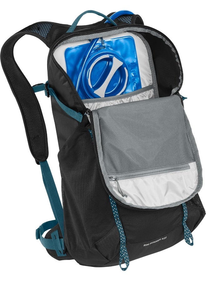 CamelBak Rim Runner X22 Hydration Backpack - Black - Image 5