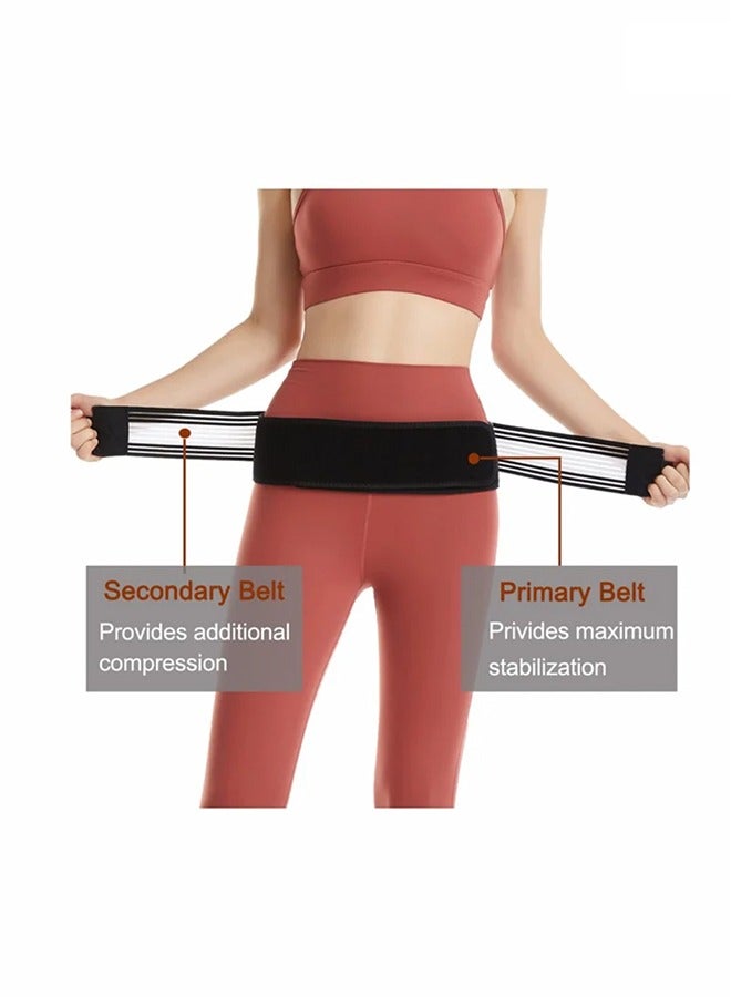 Generic Sacroiliac SI Joint Hip Belt, Lower Back Support Brace Hip Braces for Hip Pain Alleviate Sciatic Anti-Slip Sacroiliac Belt Pilling-Resistant Pelvic Belt for Men Women  - Image 3