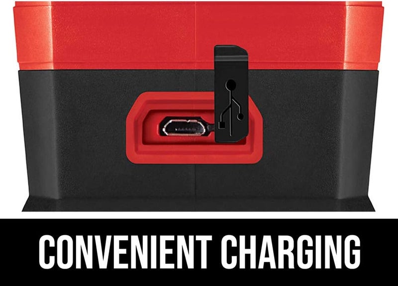 SKIL 65ft. 360° Red Self-Leveling Cross Line Laser Level with Horizontal and Vertical Lines Rechargeable Lithium Battery USB Charging Port, Compact Tripod & Carry Bag Included - LL932201 - Image 4