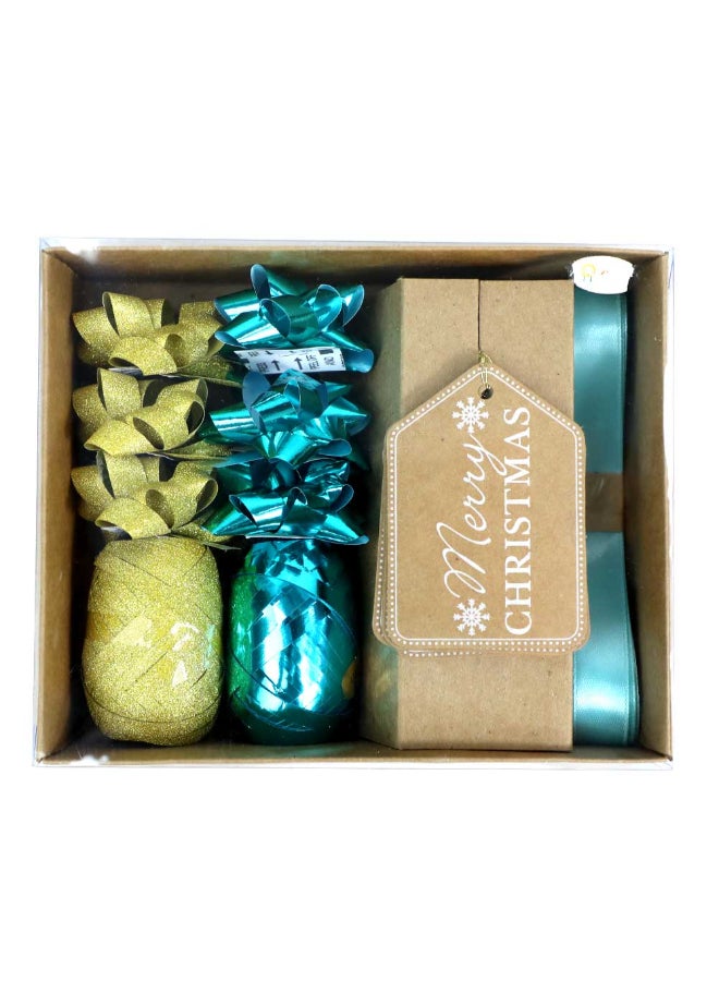 Trentor Christmas Gift Wrapping Accessories Set Bows, Ribbon & Tags - Image 3