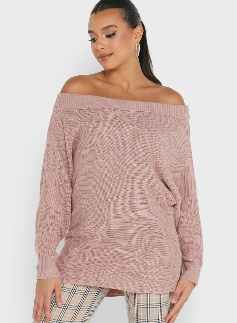 Ginger Off Shoulder Sweater