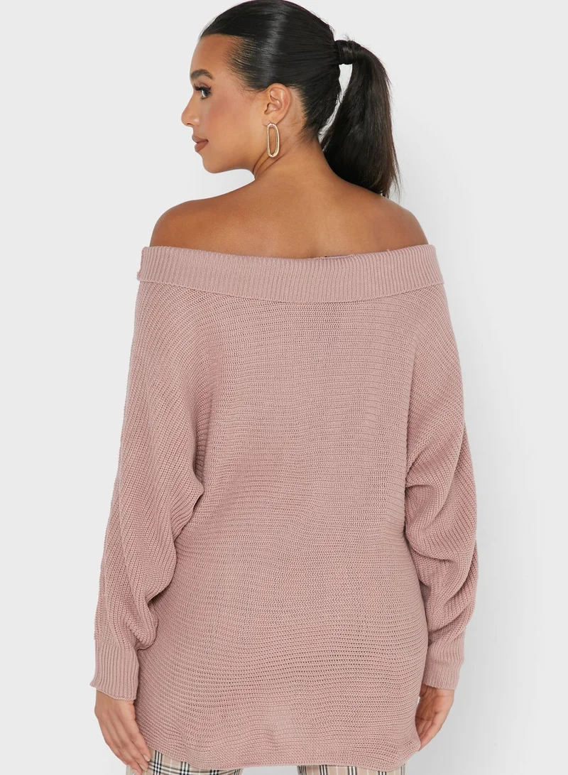 Ginger Off Shoulder Sweater