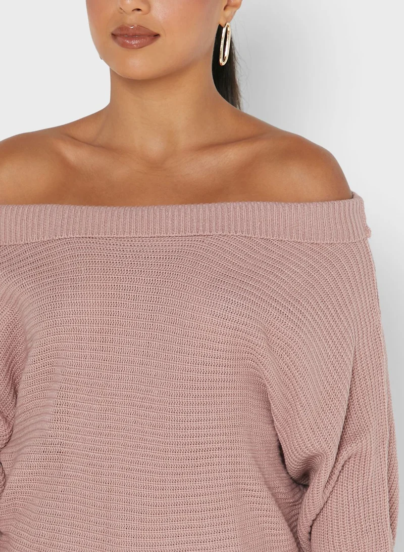 Ginger Off Shoulder Sweater