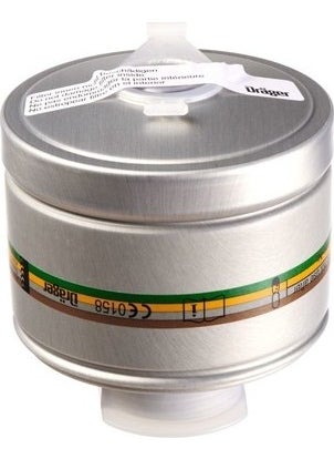 Drager X-Plore RD40 6738802 A2B2E2K1 Gas Filter (10 Pieces) (SK:2027)
