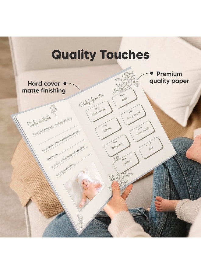 أوربان كيدي ألبوم صوري العائلي الأول من Urban Kiddy™ Baby | مجموعة هدايا من كتاب قماشي ناعم لحديثي الولادة والأطفال الصغار (Woodland) - Image 5